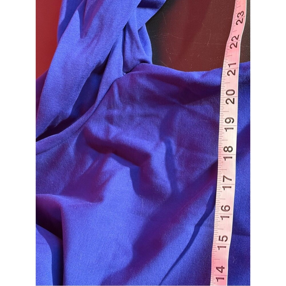 Dear Scarlett Royal Blue Open Front Blazer Jacket XL - Picture 5 of 6